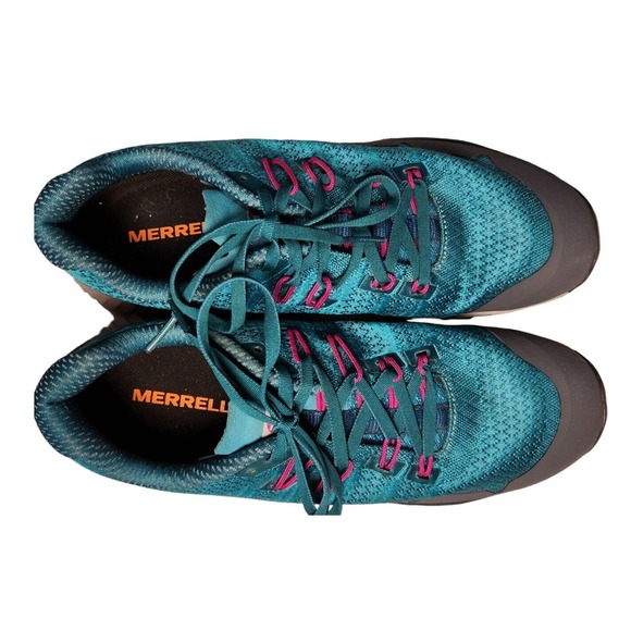 Womens Merrell Agility Peak Flex 3 Size 9.5 Athletic Shoes Capri Breeze Sneakers - Picture 3 of 8